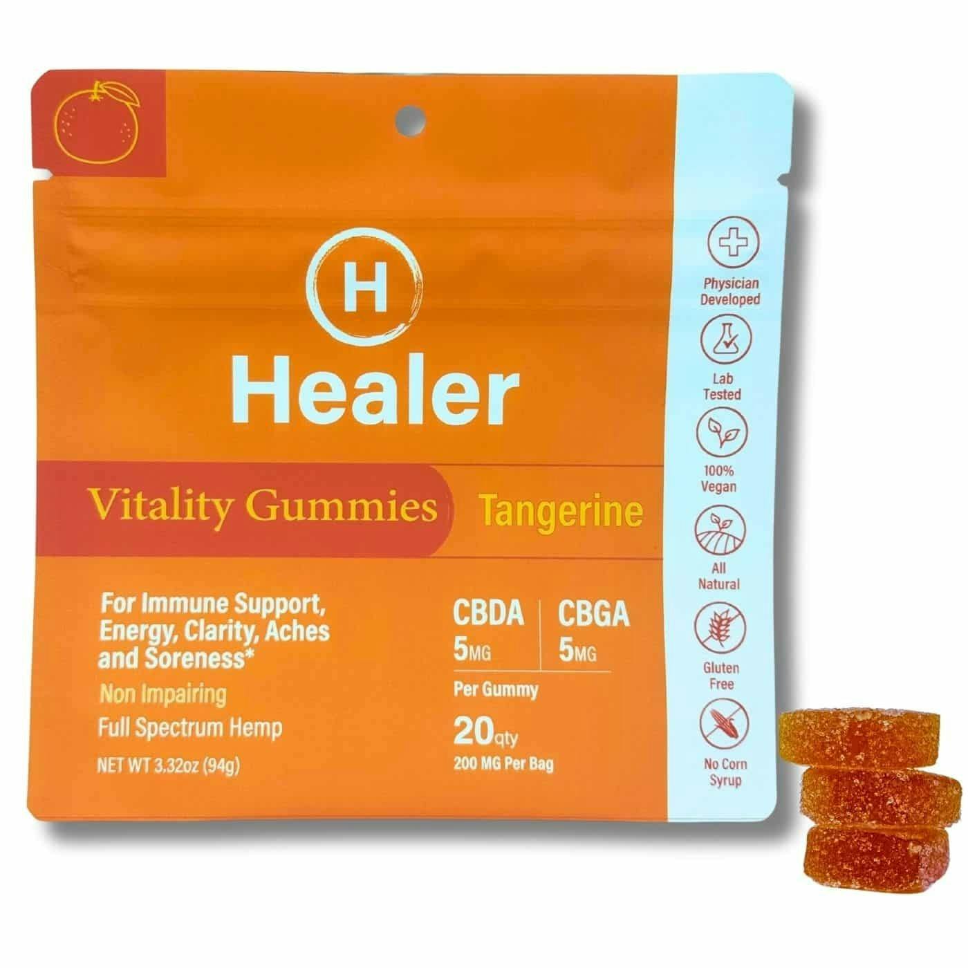 21+ Healer Vitality Gummies (Immune Support & Clean Energy)