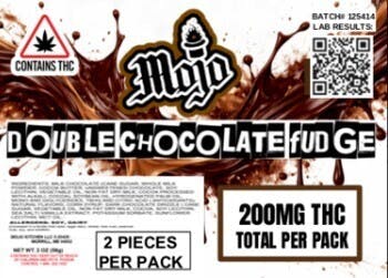 Mojo - 200mg Double Dose Fudge