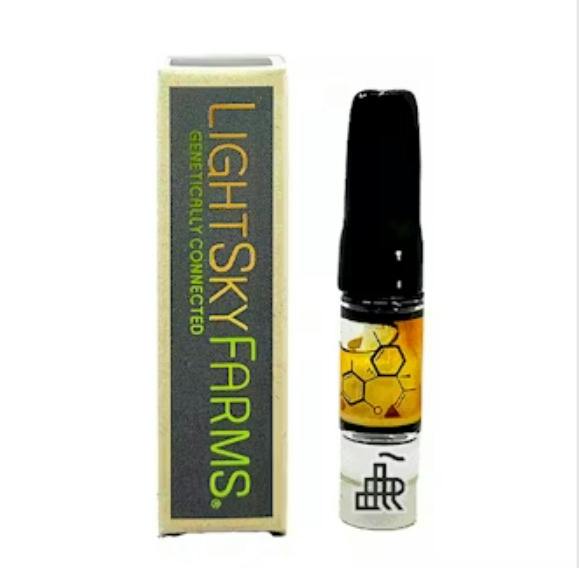 Light Sky Farms - .5g Live Resin Cart - Deadpool BX