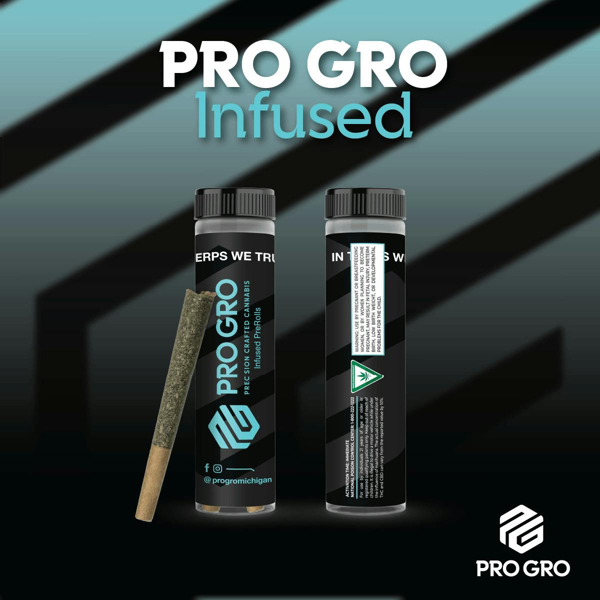 Pro Gro - 3-Pack 1g Bubble Hash Infused Prerolls - Pluto