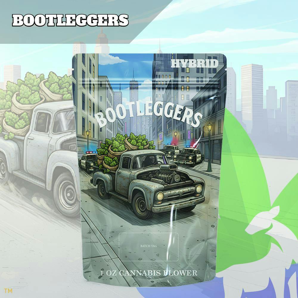 Bootleggers - 28g Prepack - Applescotti cannabis product