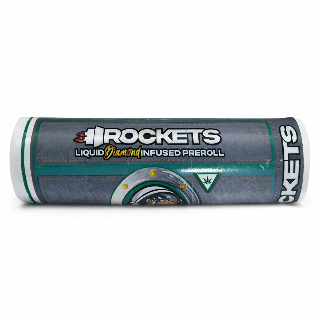 Tokers Choice - 1.5g Liquid Diamond Infused Rocket - Marion Berry Kush