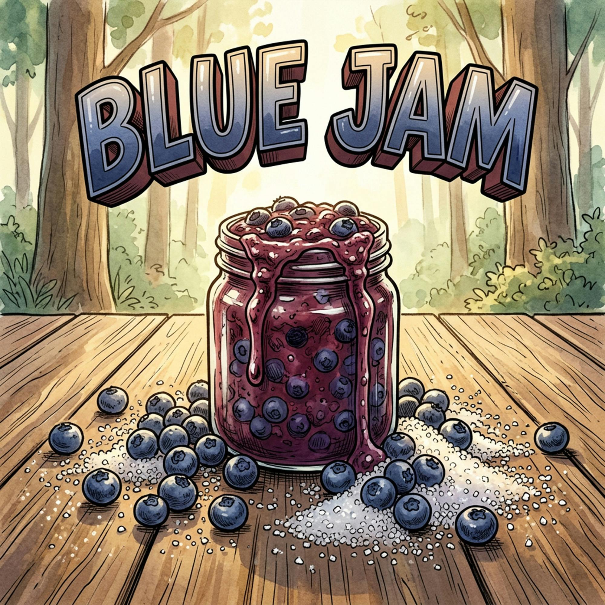 DELI - Blue Jam cannabis product
