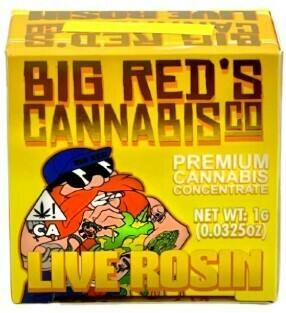 BIG RED'S ORANGE CREAM SODA ROSIN