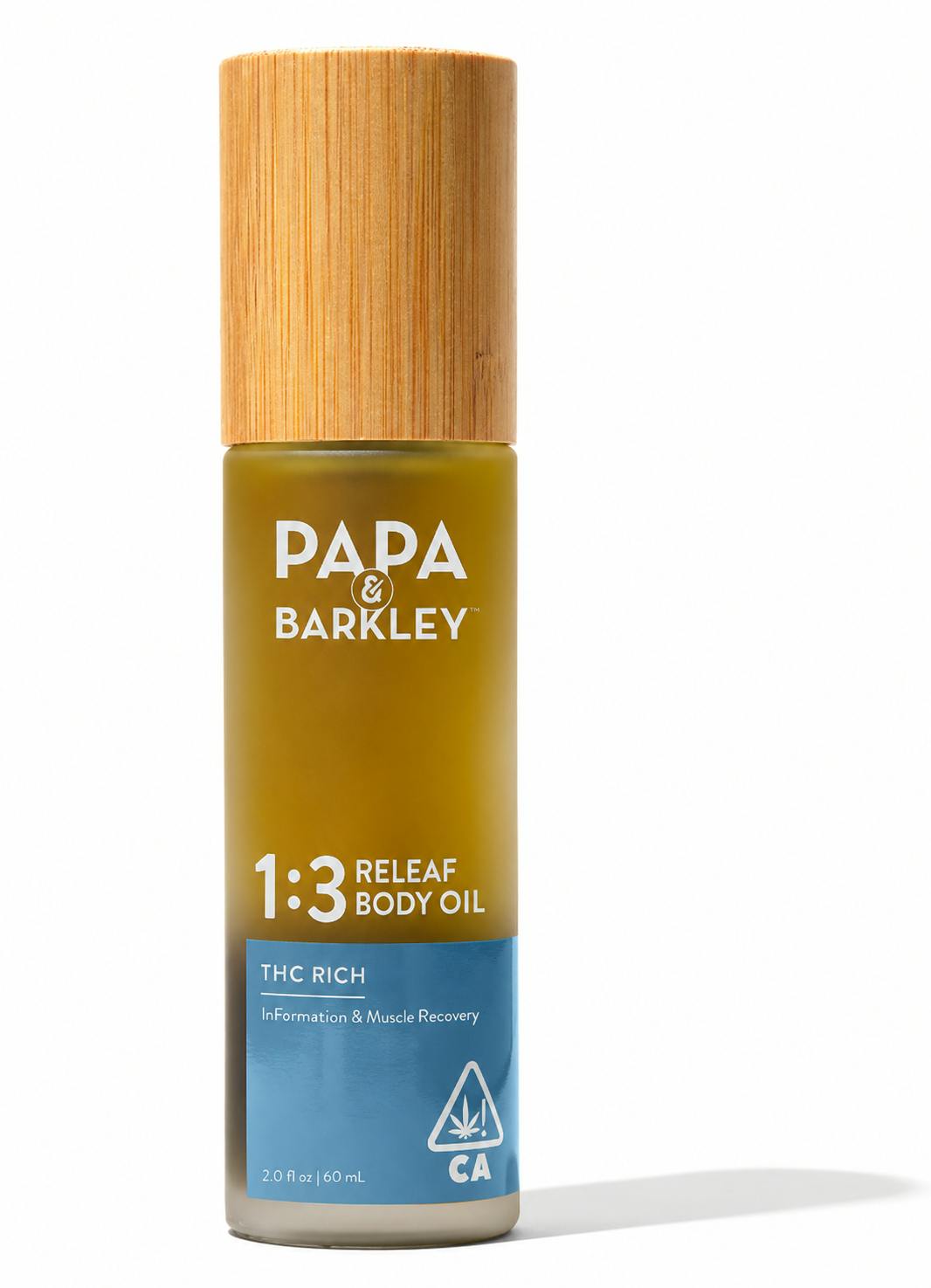 PAPA & BARKLEY BODY OIL 1:3 THC RICH 60 ML