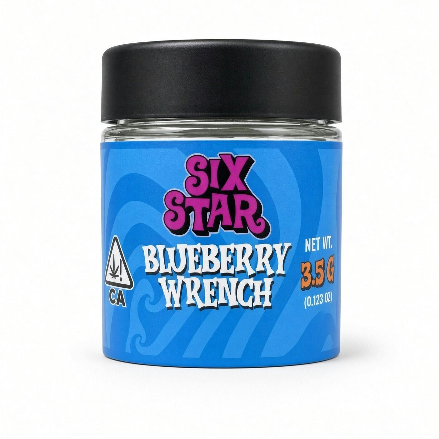 SIX STAR BLUEBERRY WRENCH FLOWER - 3.5 g