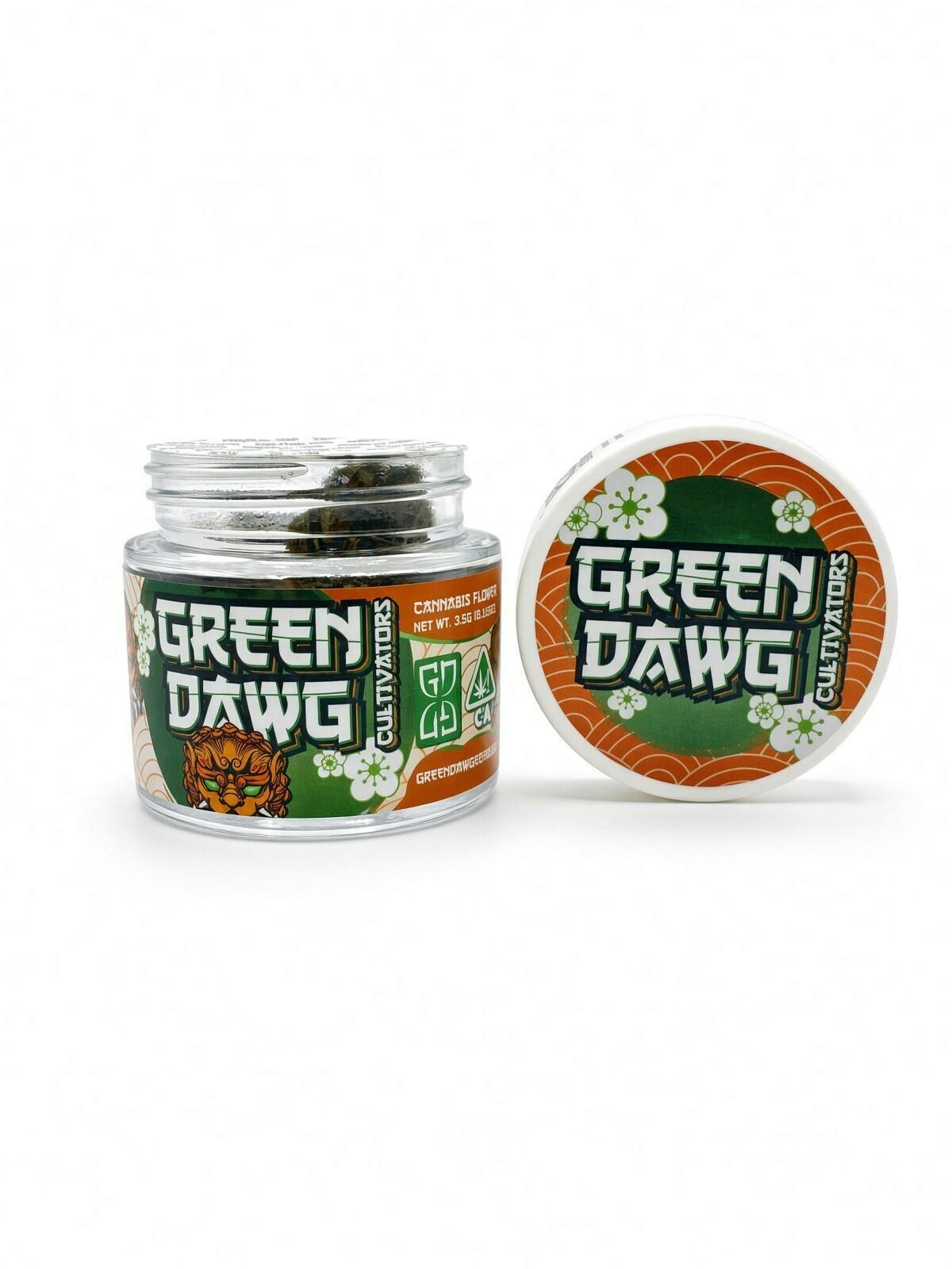 GREEN DAWG BUBBA DAWG FLOWER - 3.5 g