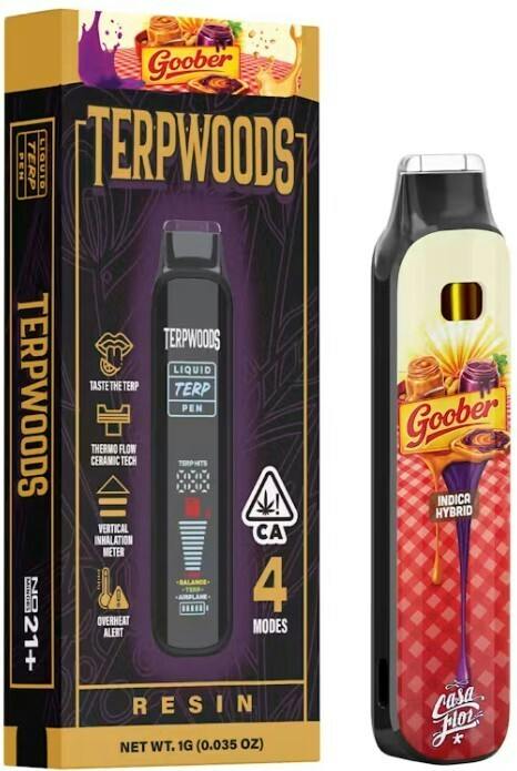 TERPWOODS X CASA FLOR GOOBER LIVE RESIN AIO - 1 g