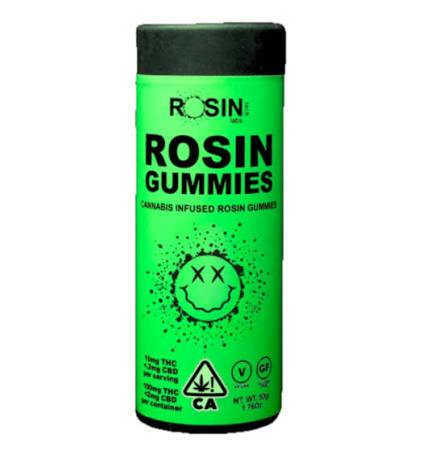 ROSIN TECH LABS SOUR GUAVA ROSIN GUMMIES - 100 mg