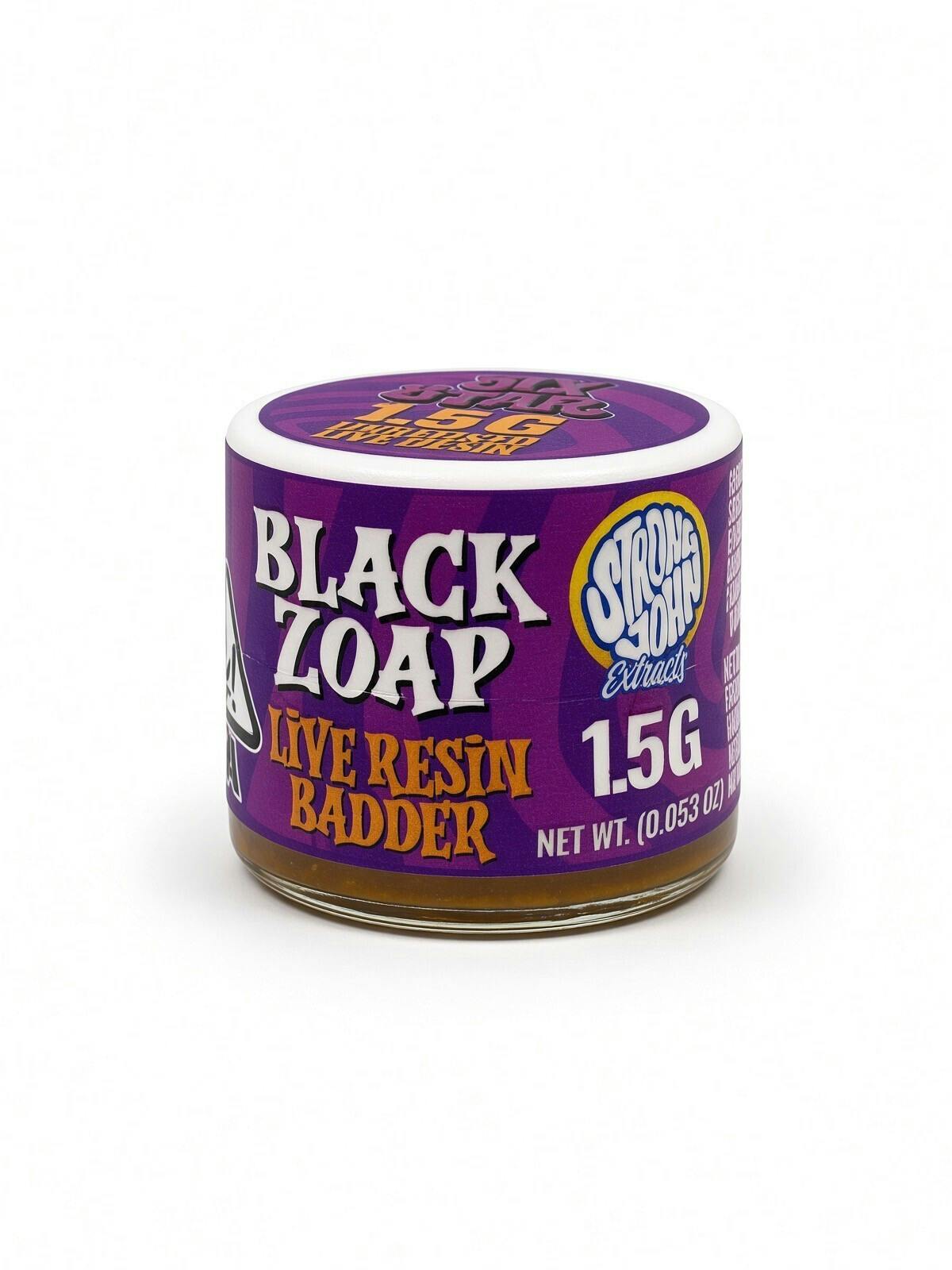 SIX STAR BLACK ZOAP BADDER - 1.5 g