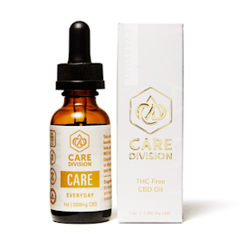 Care Division Care THC-Free CBD Oil Tincture 1oz 2000mg CBD