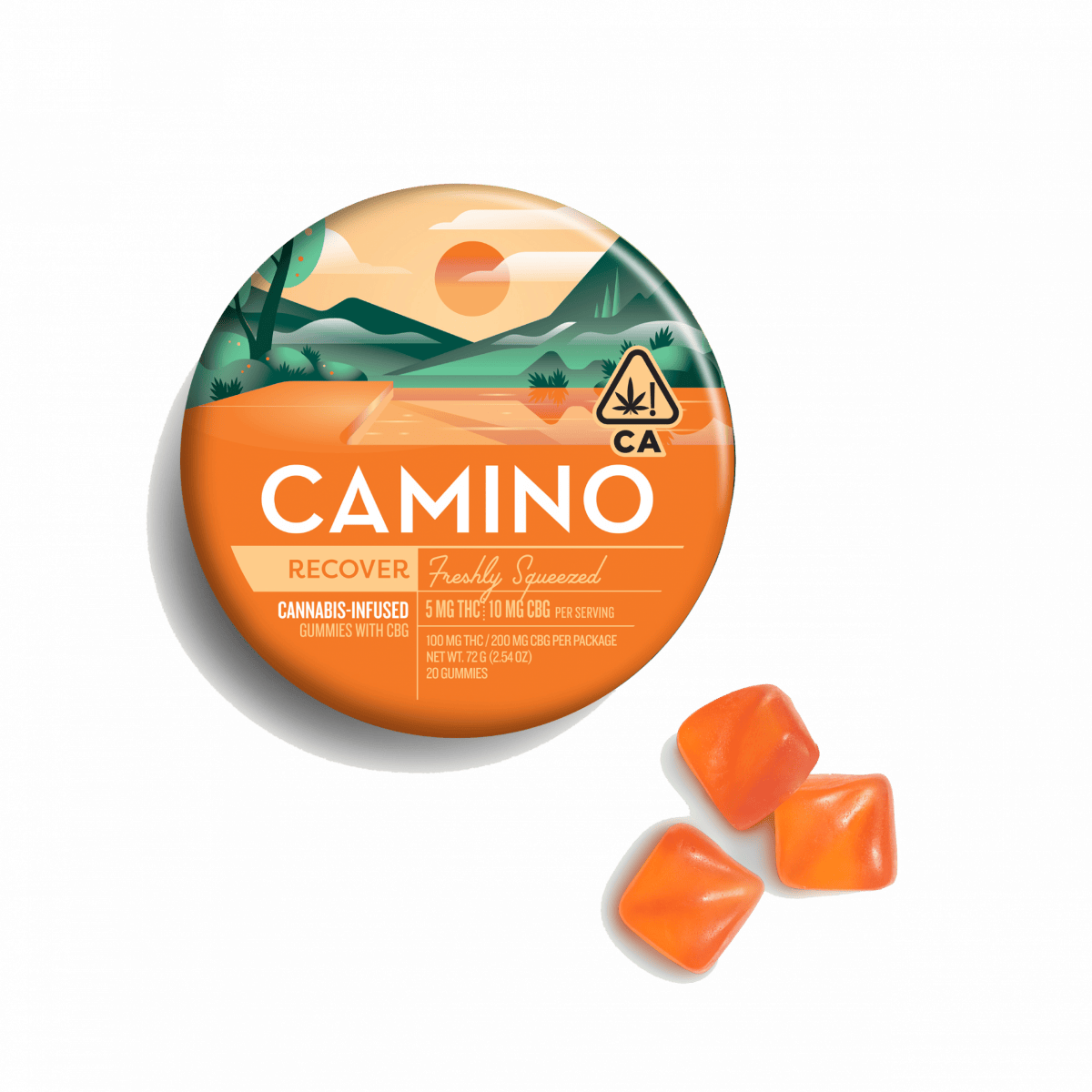 Freshly Squeezed 1:2 CBG: FRESHLY SQUEEZED 1:2 CBG GUMMIES