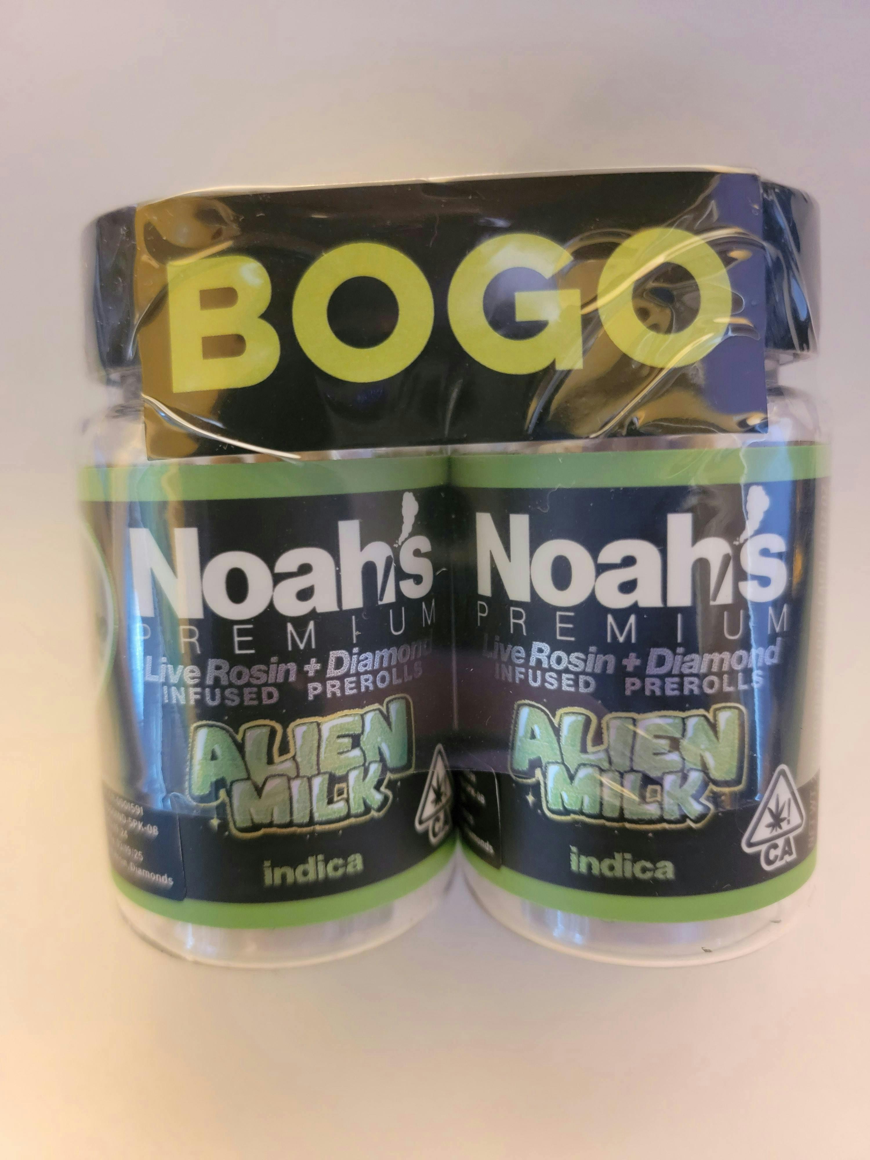 Noah's Premium — Alien Milk Bogo . X2 &