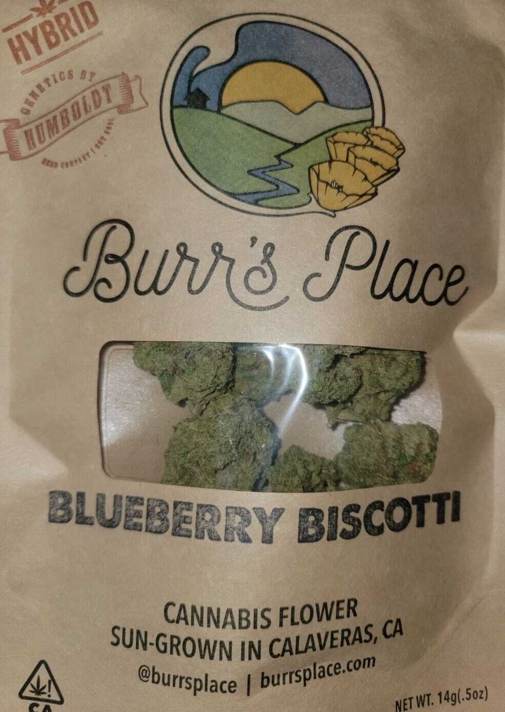 BURRS PLACE - — Blueberry Biscotti