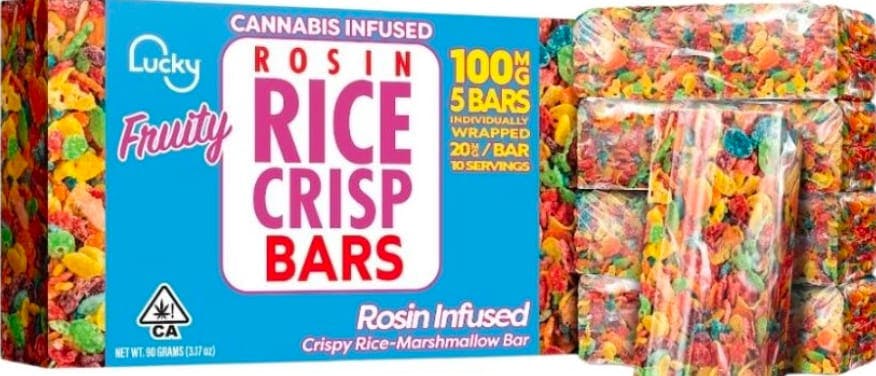 Fruity: Lucky Rice Crispy Bars - 1