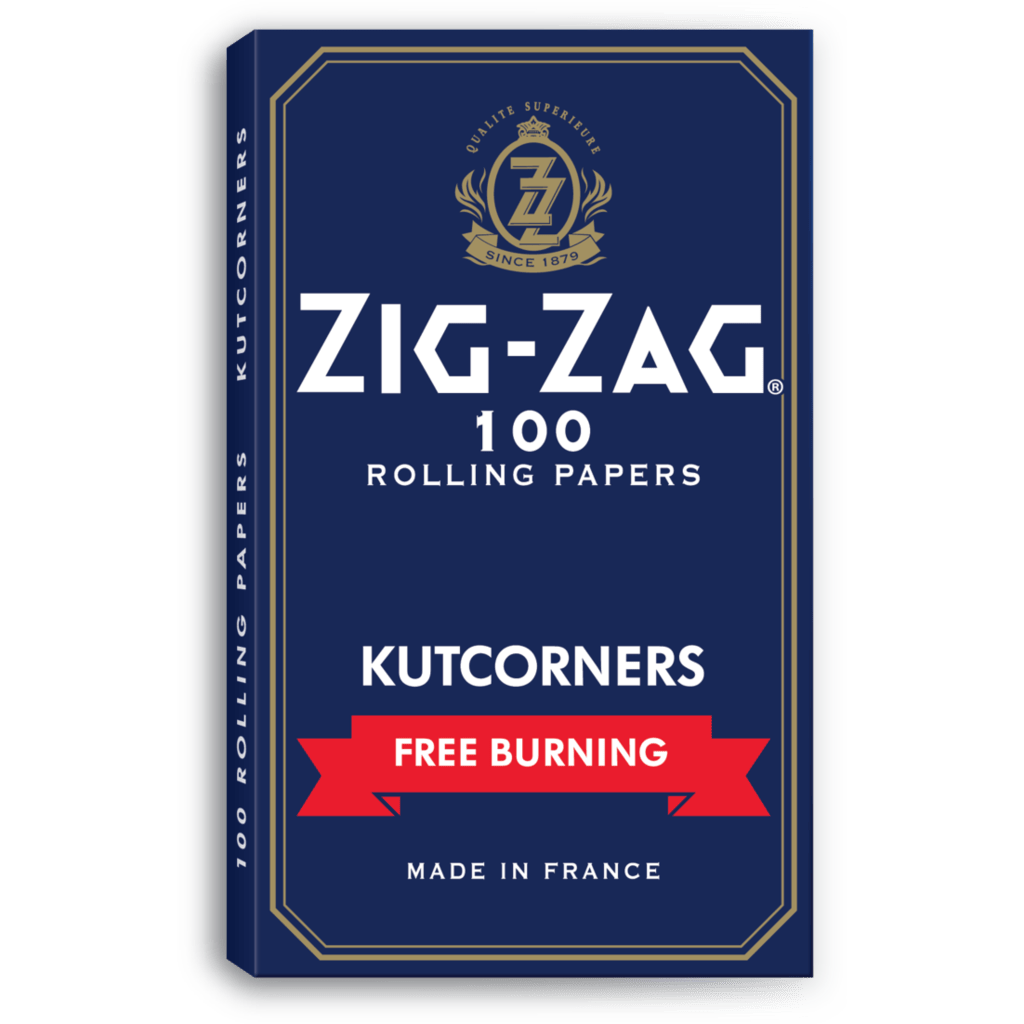 ZIG ZAG BLUE KUTCORNERS FREE BURNING 1 1/2"
