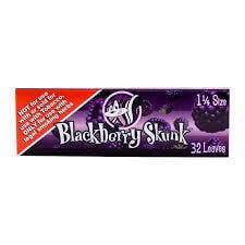 Skunk Hemp 1 1/4 Rolling Papers- Blackberry