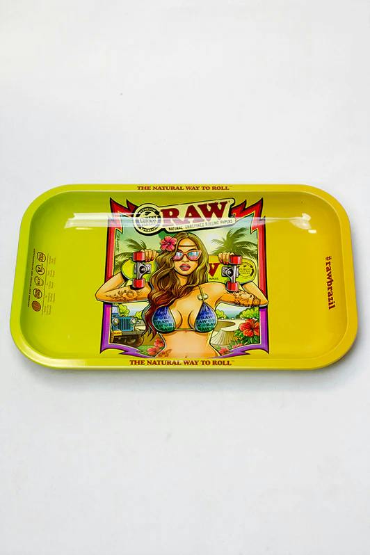 Raw Small Size Rolling Tray - Brazil