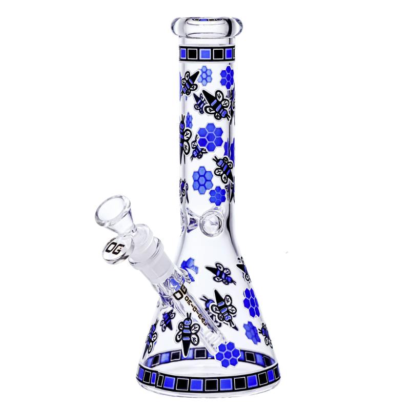 10" 5mm OG Original Honeycomb Beaker