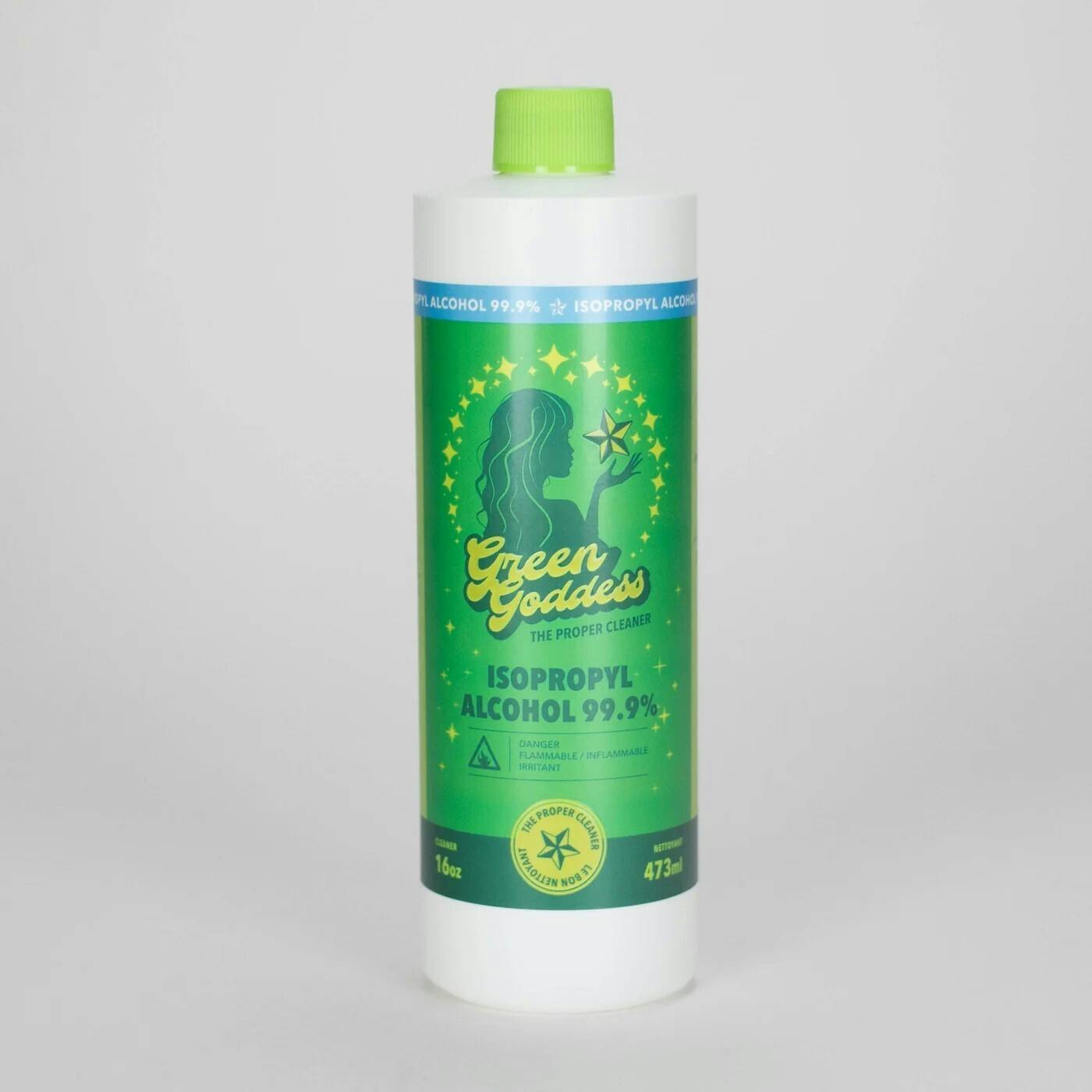 Green Goddess Isopropyl Alcohol 99.9% Cleaner - 16oz
