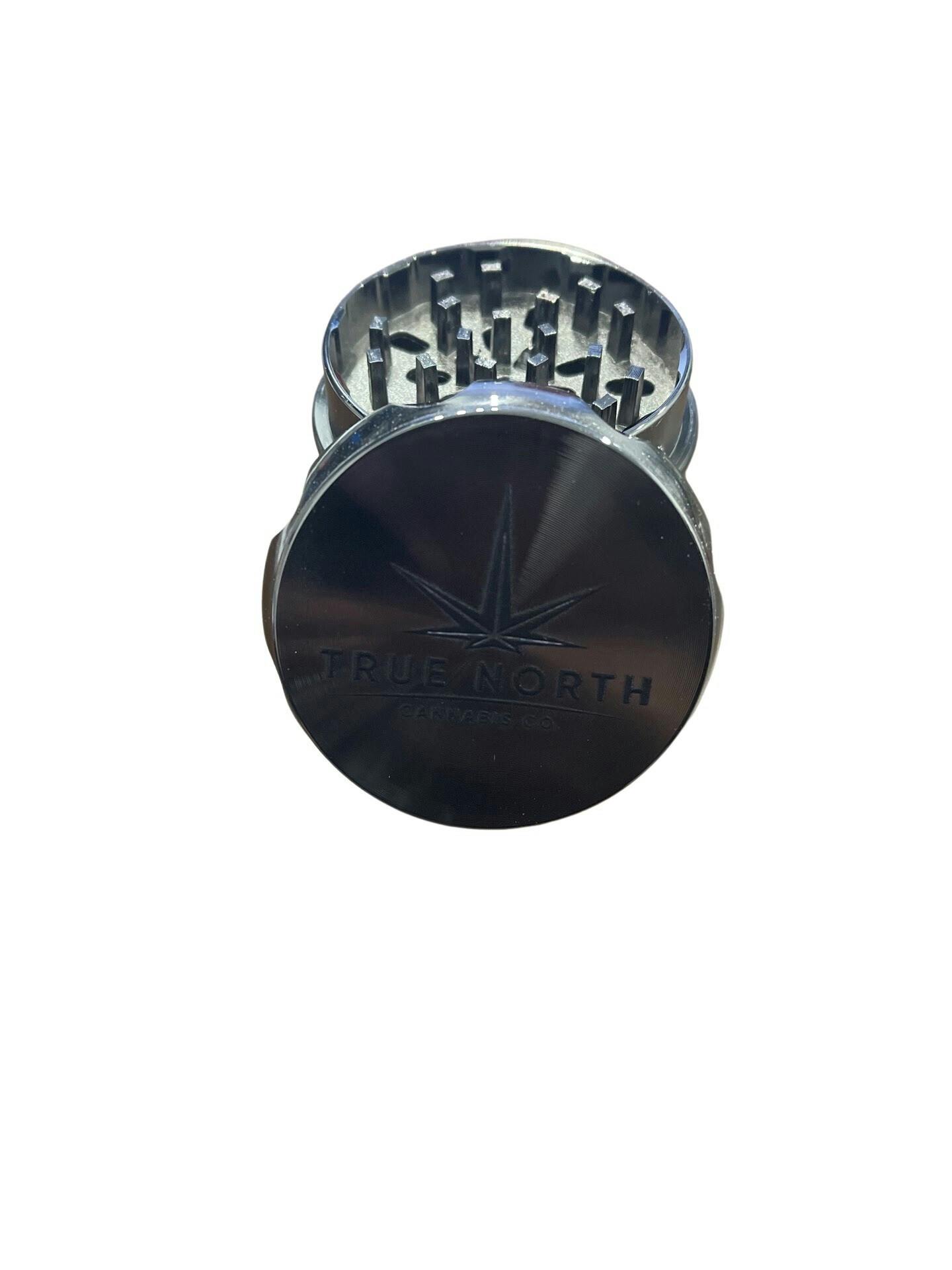 TNCC - Indented 4-Piece Grinder - Gun Metal