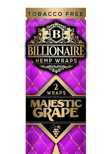 Billionaire - Majestic Grape - Hemp Wraps