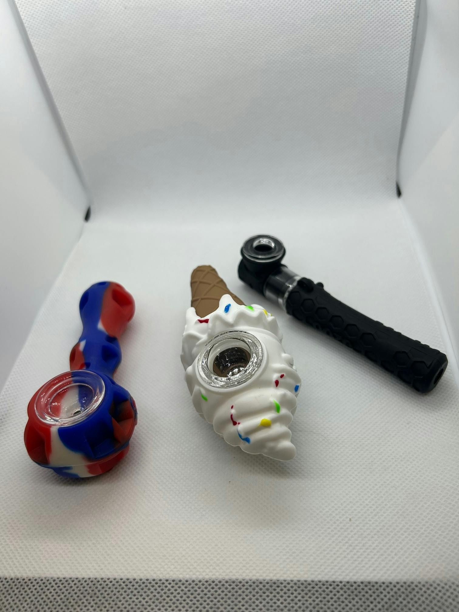 Assorted Silicone Pipes