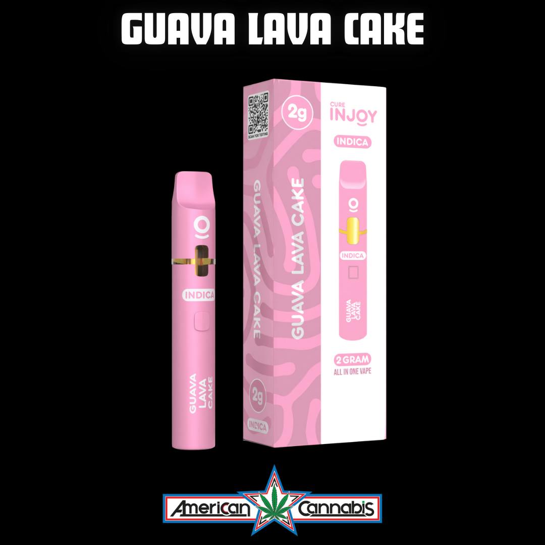 [Cartridge] Cure INJOY Guava Lava Cake 2g [Indica]