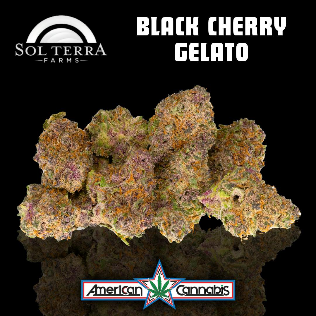 [Flower] Sol Terra Black Cherry Gelato 14g [Hybrid]