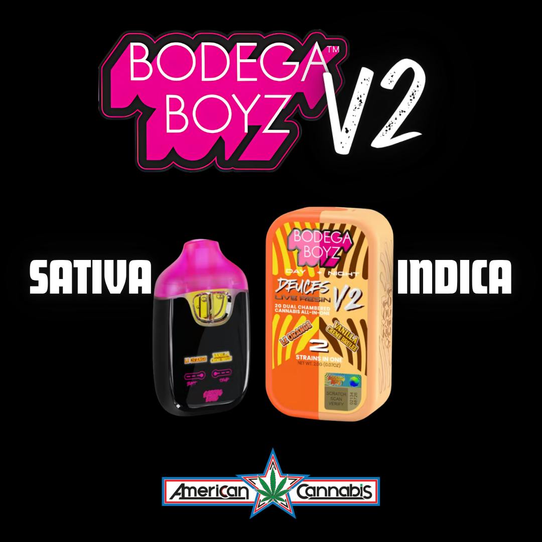 [Cartridge] Bodega Boyz Deuces V2 Le Orange & Vanilla Creme Brulee 2g [Day/Night]
