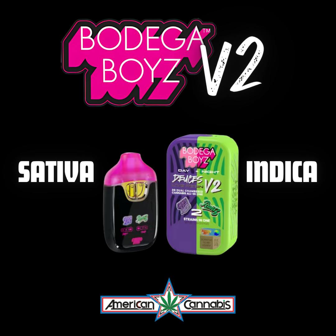 [Cartridge] Bodega Boyz Deuces V2 Grape Ape & Runtz 2g [Day/Night]