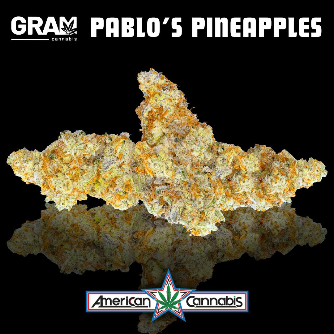 [Flower] GRAM Pablo's Pineapples 4g [Hybrid]