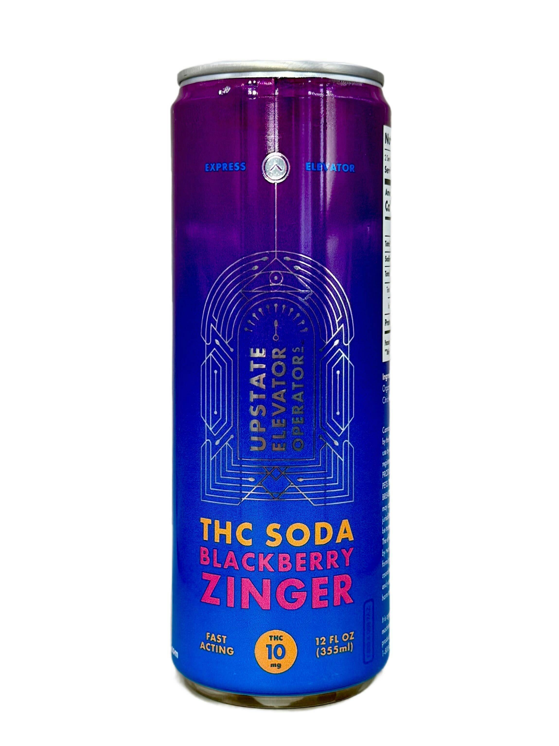 Blackberry Zinger Soda 10mg at Sunkissed Farm Dispensary