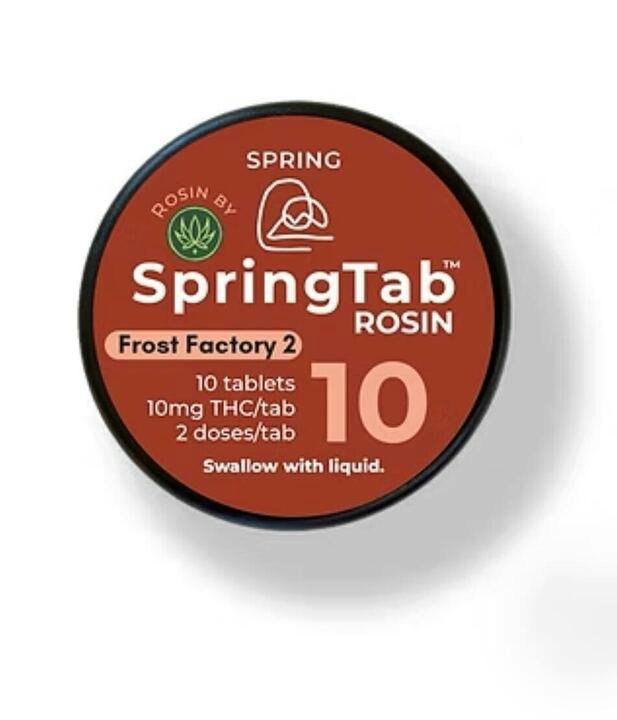 SpringTabROSIN 10mg - Frost Factory 2 Sativa