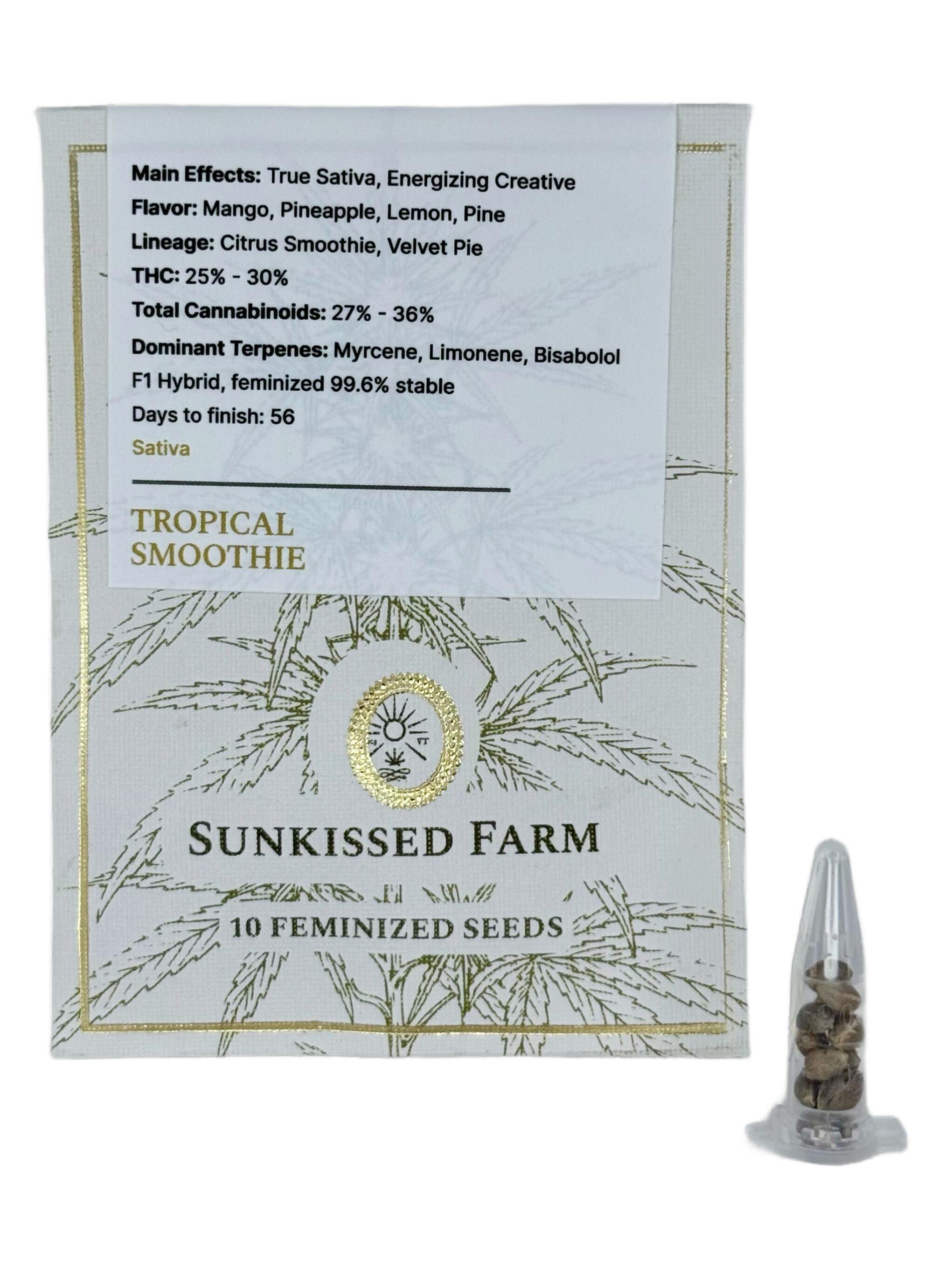 Tropical Smoothie - Feminized Seeds at Sunkissed Farm Dispensary