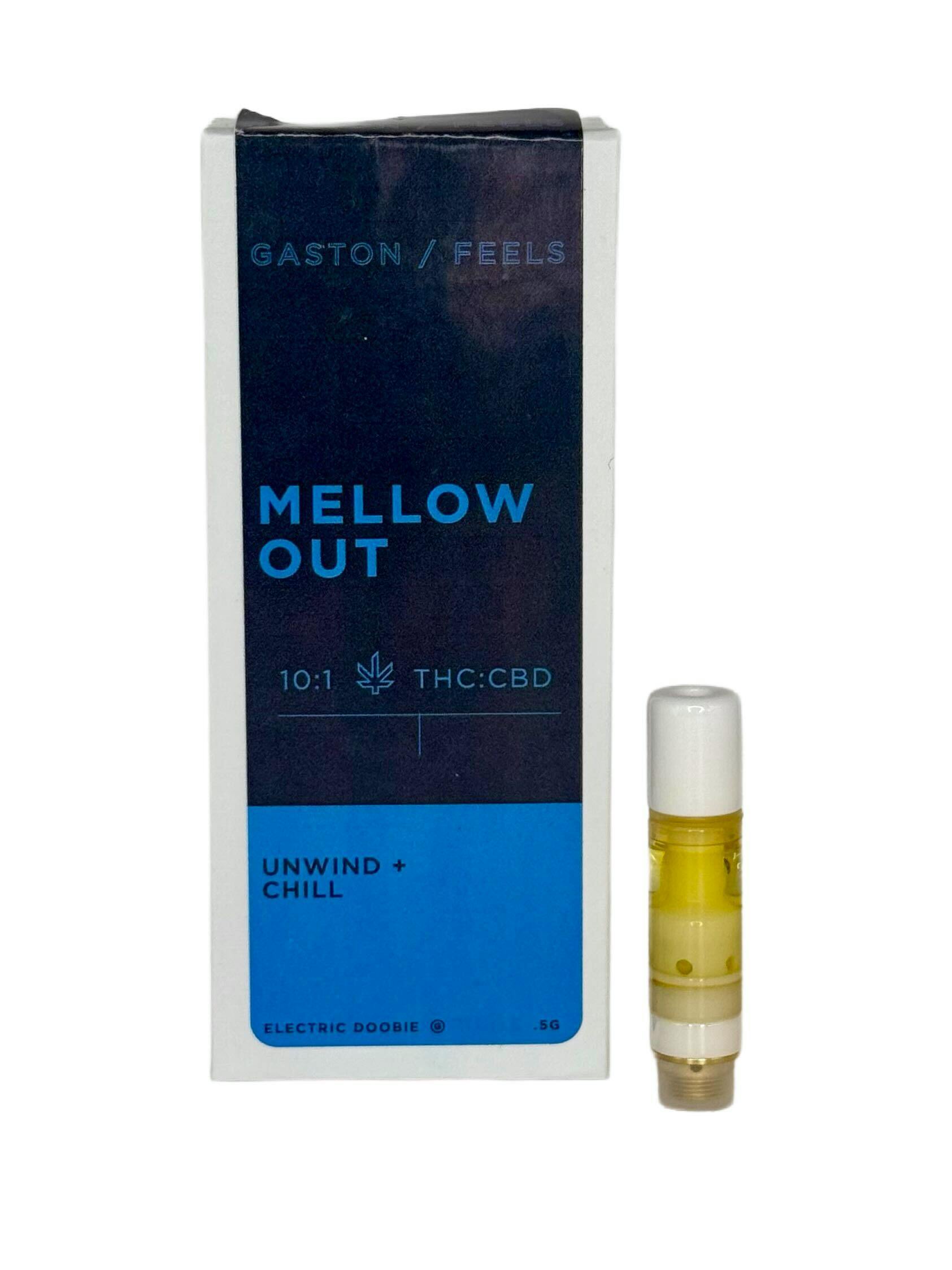 Mellow Out 10:1 THC:CBD .5G Cart at Sunkissed Farm Dispensary