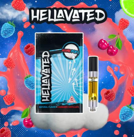 Bomb Popz Vape Cartridge (1g) (Hellavated)