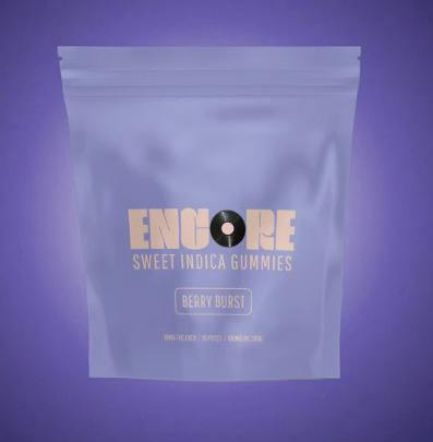 Berry Burst Sweet Indica Gummies (10mg/100mg) (Encore)