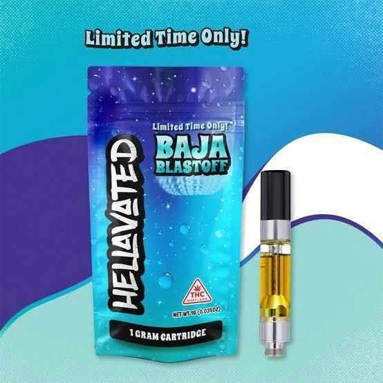 Baja Blastoff Vape Cartridge (1g)(Hellavated)