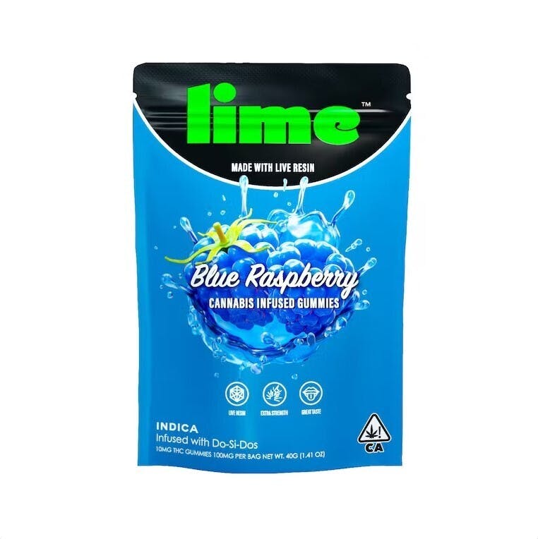 Lime — Blue Raspberry