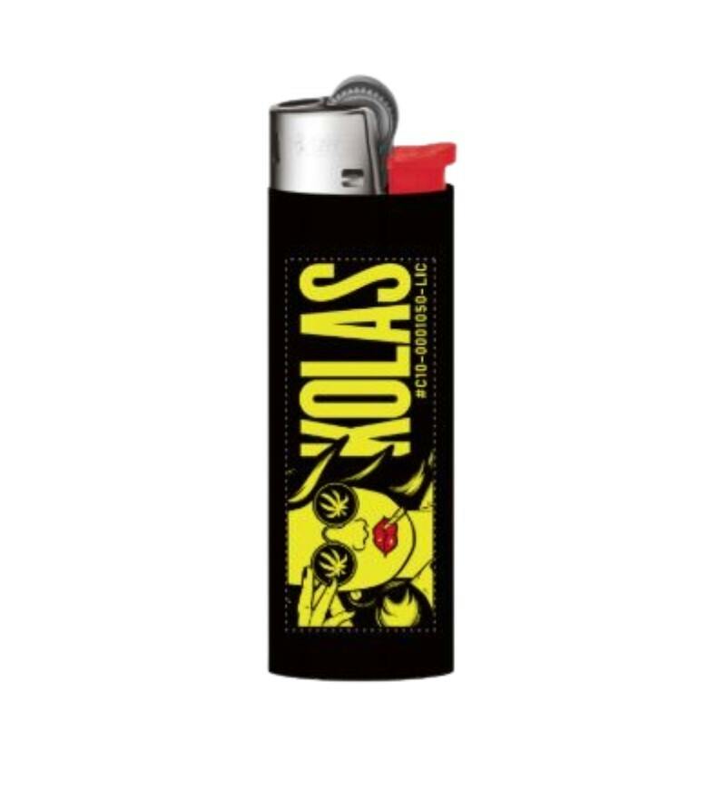 Branded Lighter Bic Green Girl