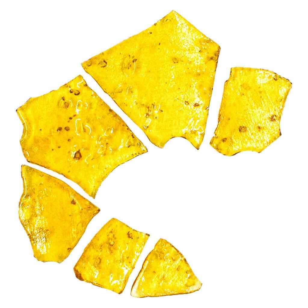 Platinum Grapes Shatter 1g Shatter (2.9% TERPS) (AGED INVENTORY) A311