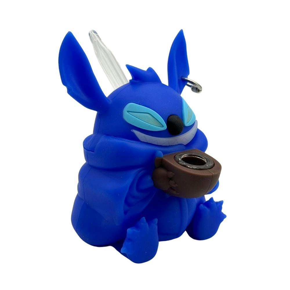 5" Stitch Silicone Bong