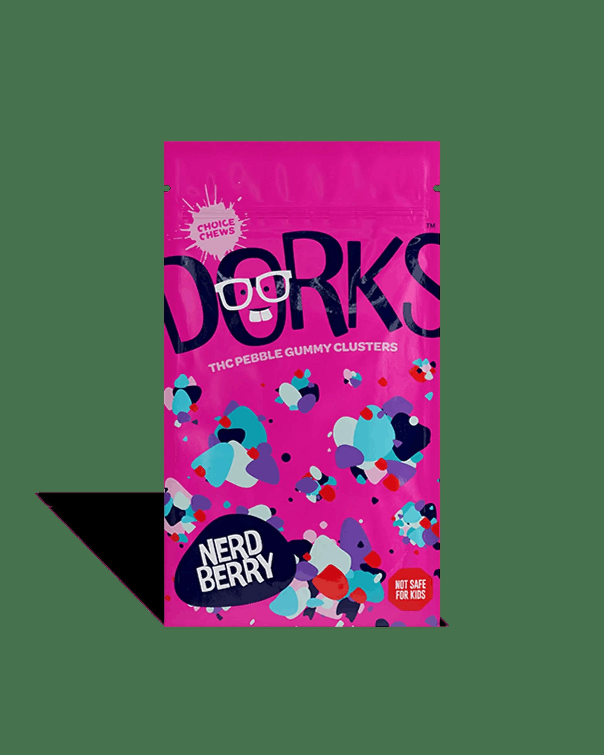 Nerd Berry | Dorks Gummies | 100mg (20pcs) cannabis product