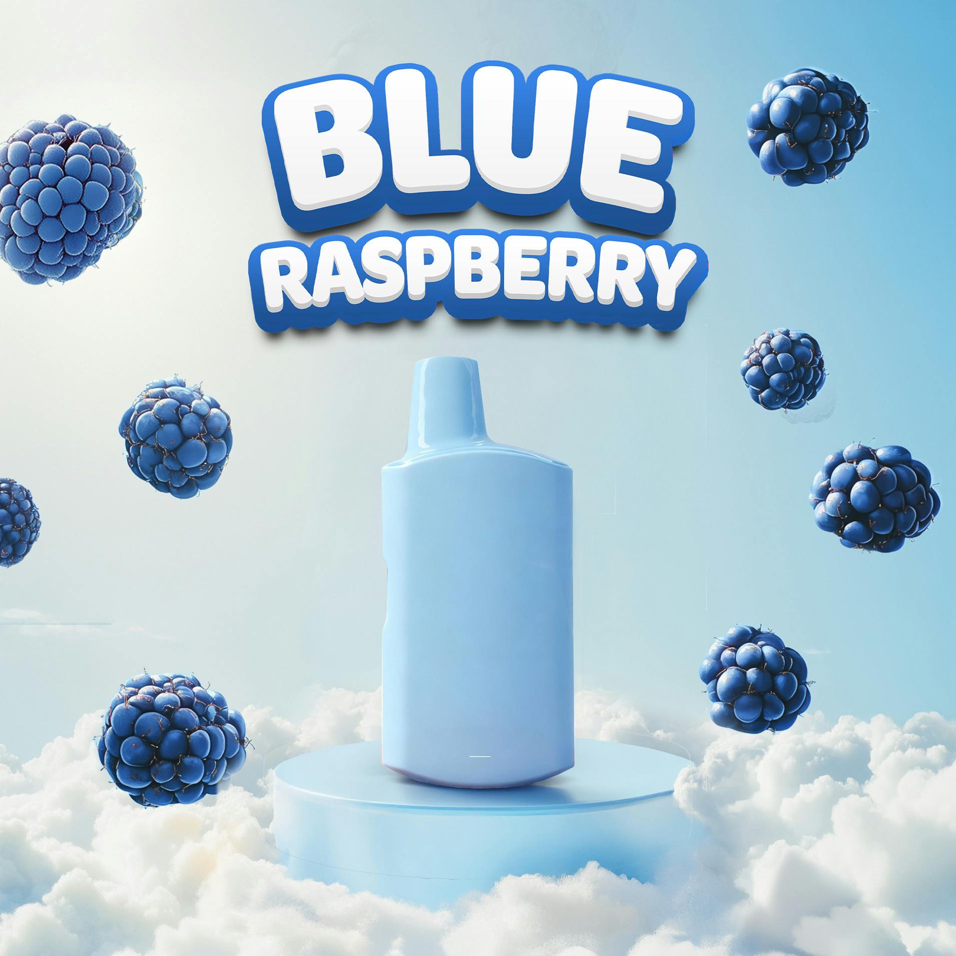 Blue Raspberry All-in-One 1g Vape
