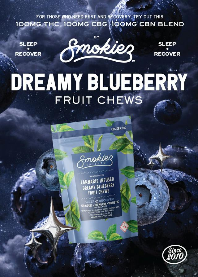 Dreamy Blueberry Sweet - 100mg - 10pk