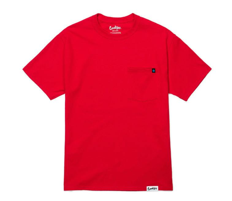 Cookies - C-Bite Logo - Pocket Tee - Red - M