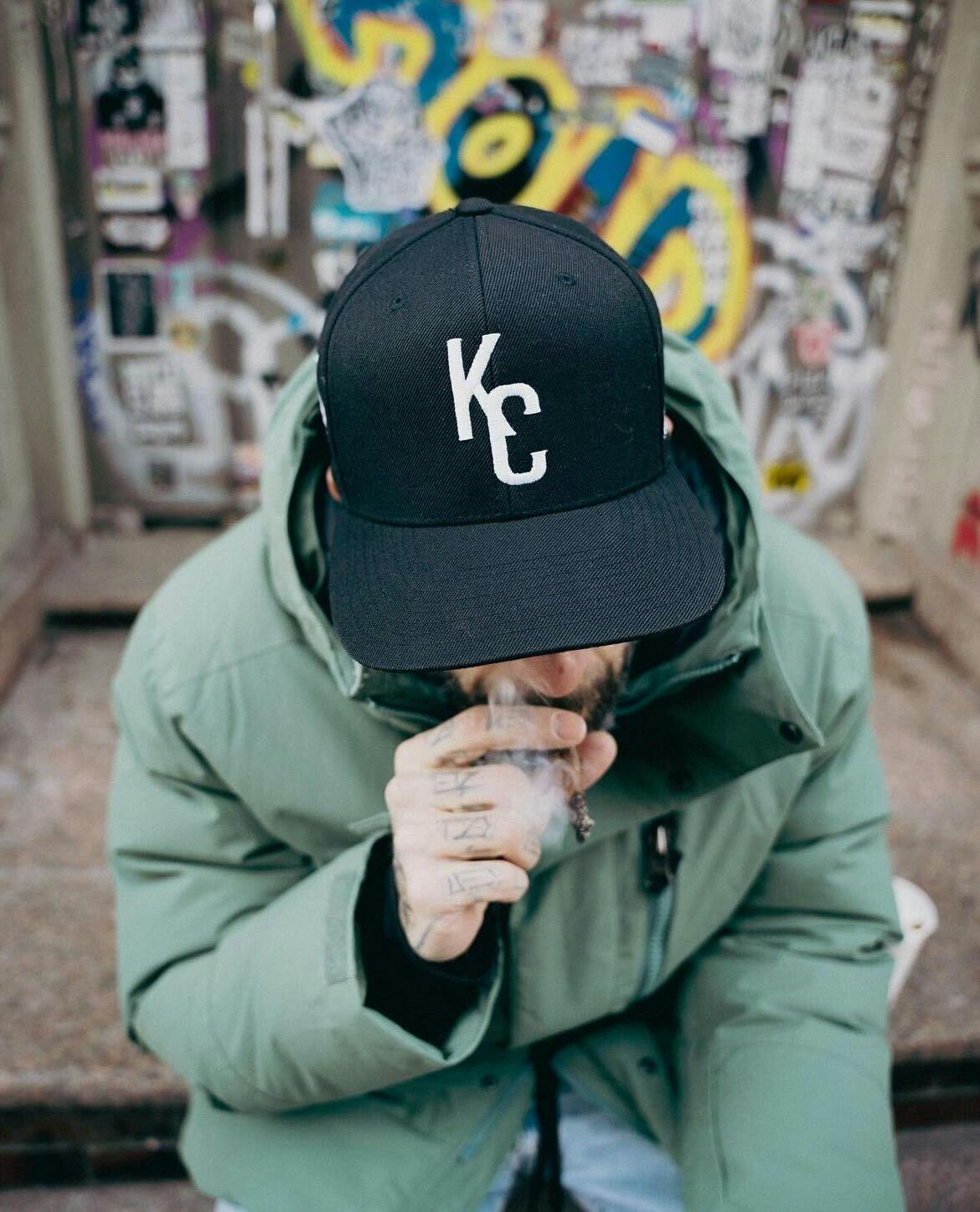 The Kindling Varsity Hat - Black