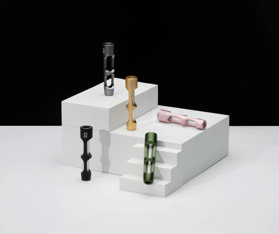 ONGROK - Aluminum & Glass Chillum - Green