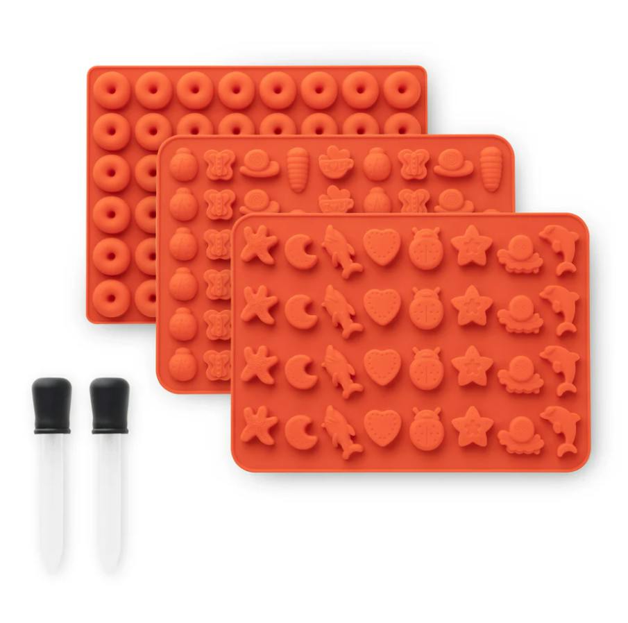 ONGROK - Silicone Gummy Molds - 3 Pack